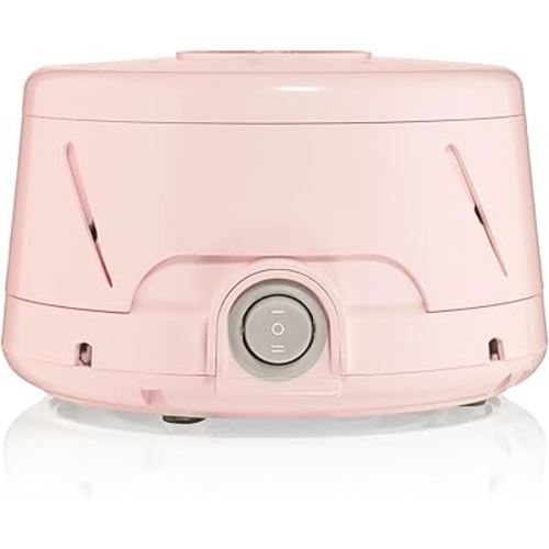 Yogasleep Dohm Classic (Pink) The Original White Noise Machine, Soothing Natural Sound from A Real Fan, Noise Cancelling for Office Privacy, Travel & Meditation, Sleep Therapy for Adults & Baby