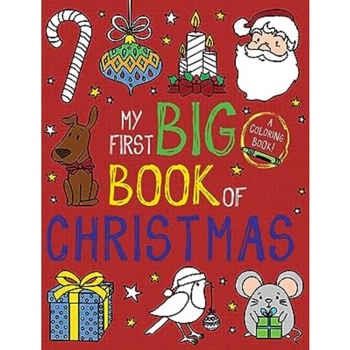 My First Big Book of Christmas (My First Big Book of Coloring)