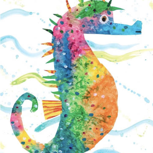 Mister Seahorse: Board Book (World of Eric Carle)