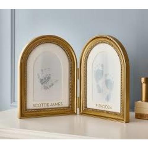 Chris Loves Julia Hand and Footprint Frame https://www.potterybarnkids.com/products/chris-loves-julia-hand-and-footprint-frame/ - Google Search