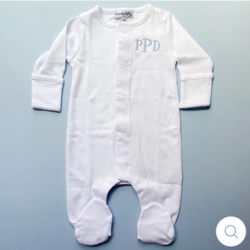 Personalized Newborn Footie