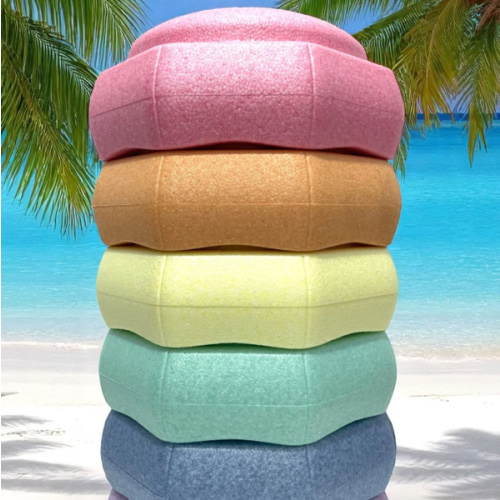 6 Pieces Pastel Rainbow Stepping Stones Set