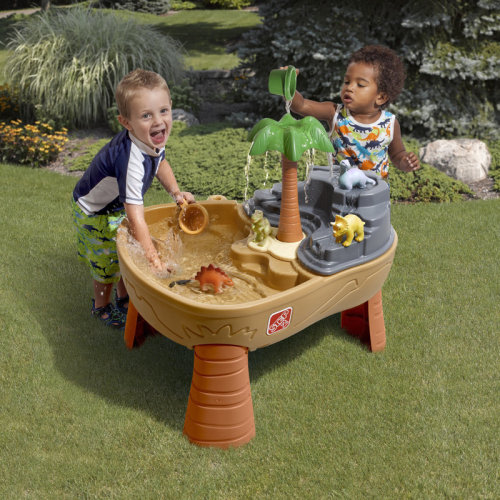 Step2 Dino Dig Sand and Water Outdoor Toddler Water Table & Reviews | Wayfair