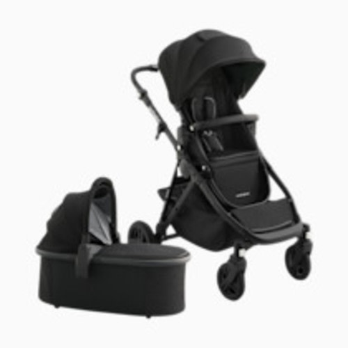 Mockingbird Single-to-Double Stroller 3.0 and Bassinet Bundle - Black