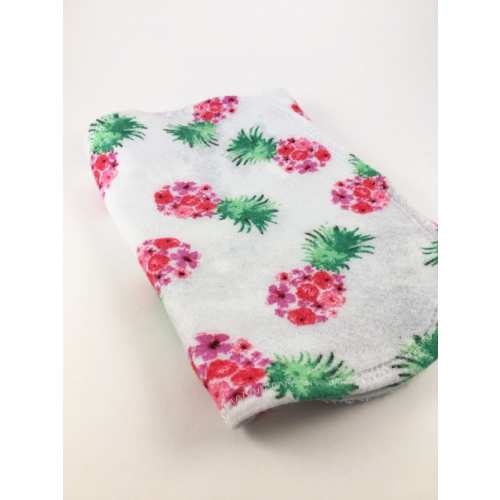 Personalized pineapple Burp cloth, Burp cloth, Baby burp cloth, Baby shower gift, Burp cloth girl, Baby girl, Baby girl gift, Baby Initials