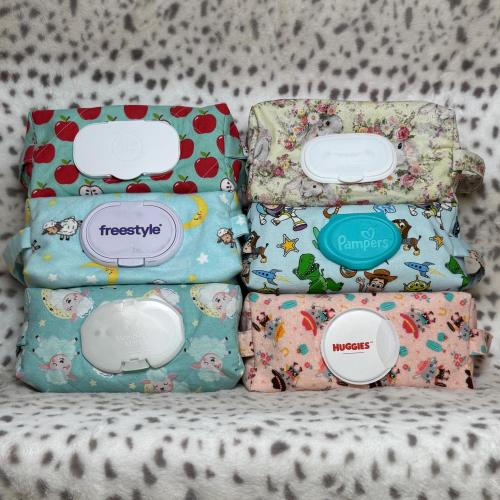 Handmade Quilted Diaper & Wipes Pouch – Travel Baby Essentials Organizer