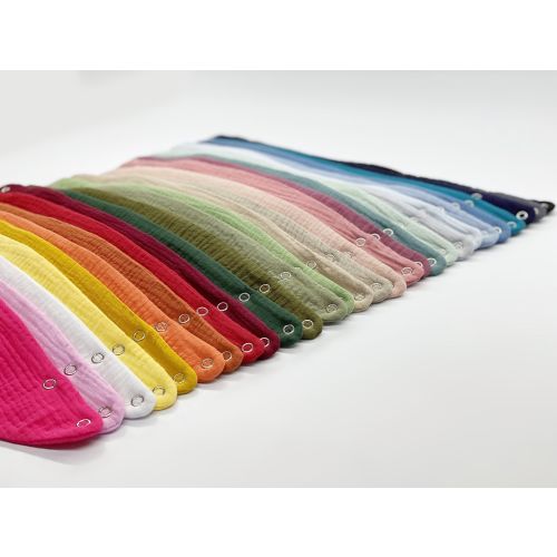 30-Color Choice Baby Bib Set – Absorbent Dribble Bandana Bibs, Organic Muslin Bibs, and Burp Cloths for Baby Boys