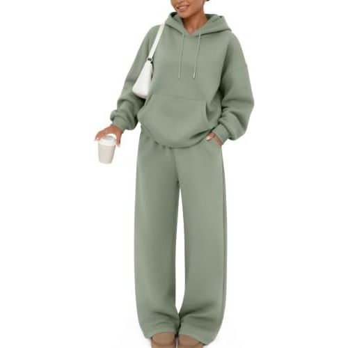 Trendy Queen Womens 2 Piece Lounge Sweat Sets Matching Sweatsuits