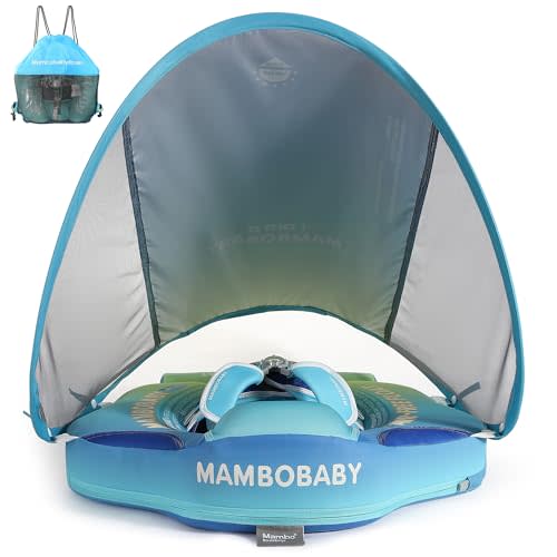Mambobaby Add Tail Baby Float with Sun Canopy – Gradient