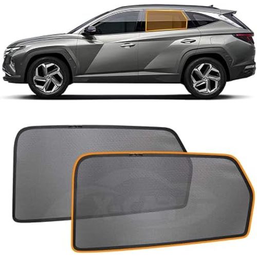 X-CAR Rear Window Sun Shade for Hyundai Tucson NX4 Series 2021-2024 Car Sun Blind Mesh