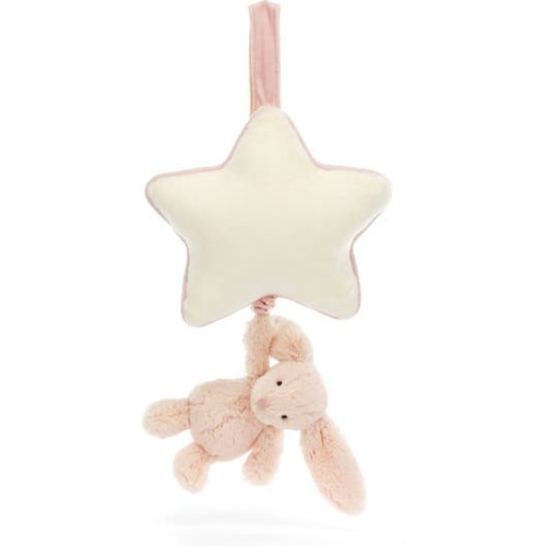 Bashful Bunny Musical Pull 12-Inch Plushie