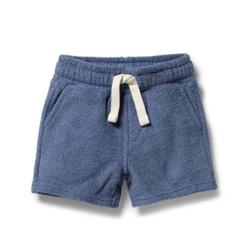 Wilson & Frenchy - Deep Blue Organic Terry Short