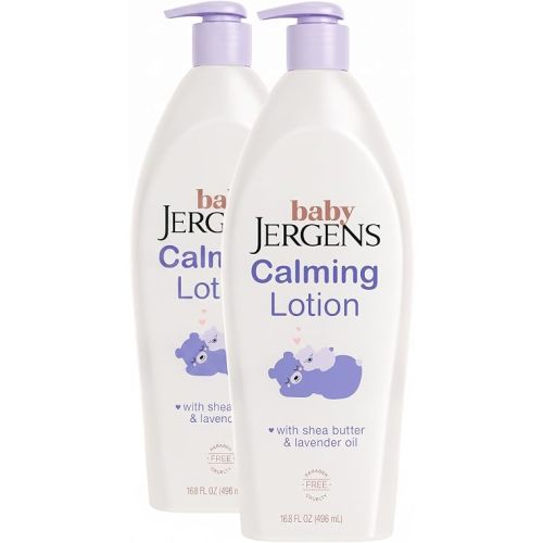 Jergens Baby Calming Lotion With Shea Butter & Lavender Oil, 16.8 Fl Oz