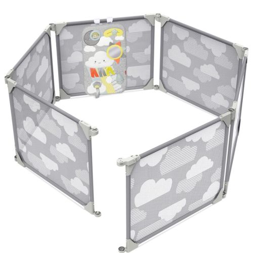 Grey Playview Expandable Enclosure | skiphop.com