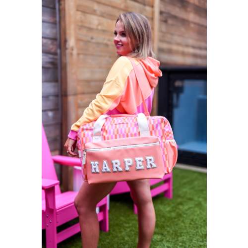 Custom Duffle Bag - Sedona (Coral/Pink)