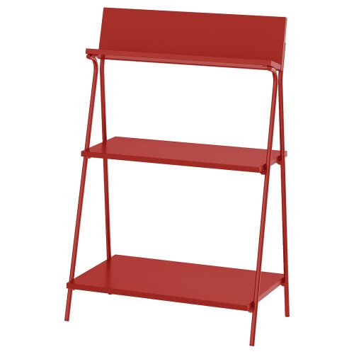 KRÖNIKÖR Open storage - red 23 3/4x13 3/4x35 5/8 "