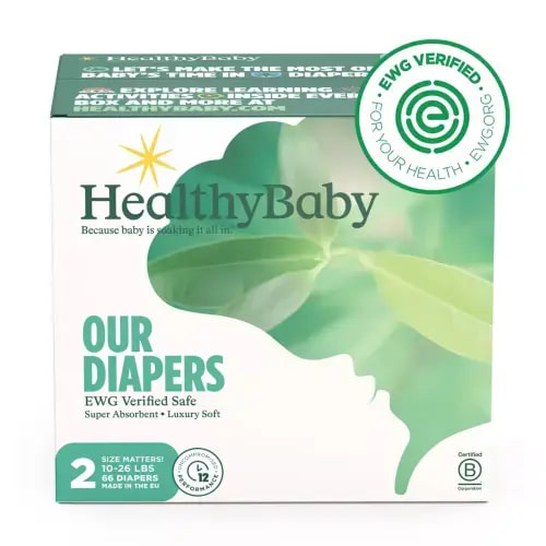 Healthy Baby Disposable Diapers (Size 2)