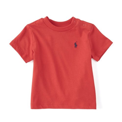 Ralph Lauren Baby Boys Short Sleeve Basic Jersey T-Shirt