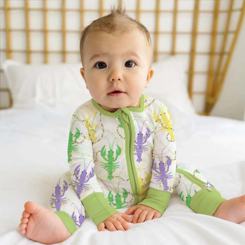 Mardi Gras Bamboo Zippy