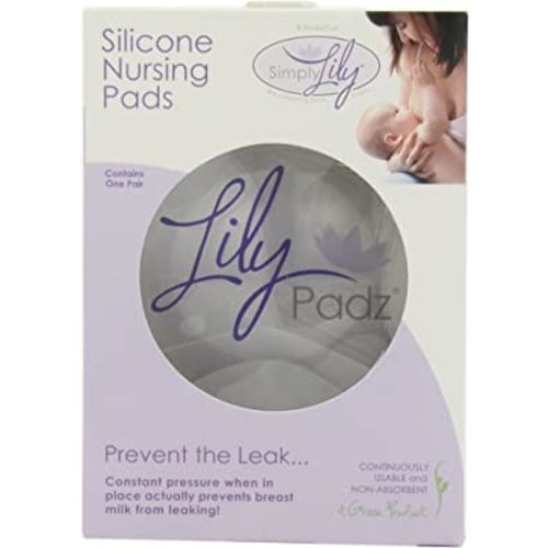 LilyPadz® Reusable Silicone Nursing Pads Single Pair Regular Size