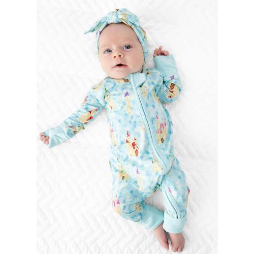 Castles Stained Glass Bamboo Sleeper – Little Crowns & Capes