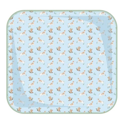 Duck and Hound Sky Swaddle Blanket