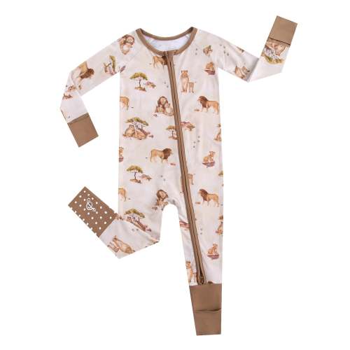 Ari (Lion) TENCEL™ Modal Romper – Jammie Session