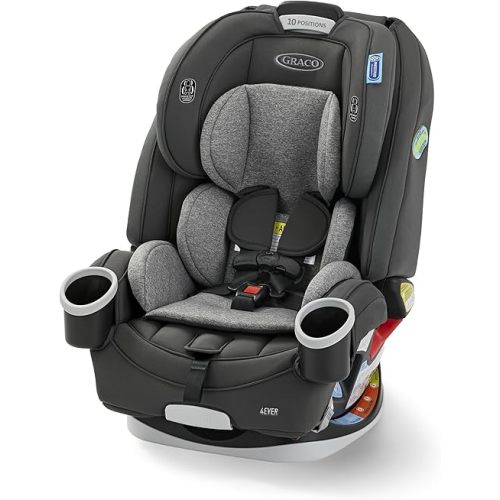 Graco 4Ever All-in-One Convertible Car Seat, 4-in-1 Baby to Big Kid Car Seat from 1.8-54 kg (4-120 lb), ProtectPlus Engineered, Lofton