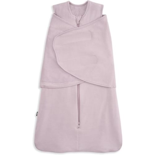 HALO Sleepsack Supersoft Swaddle, Bamboo Viscose, 2 TOG, 0-3M, NB, Mauve