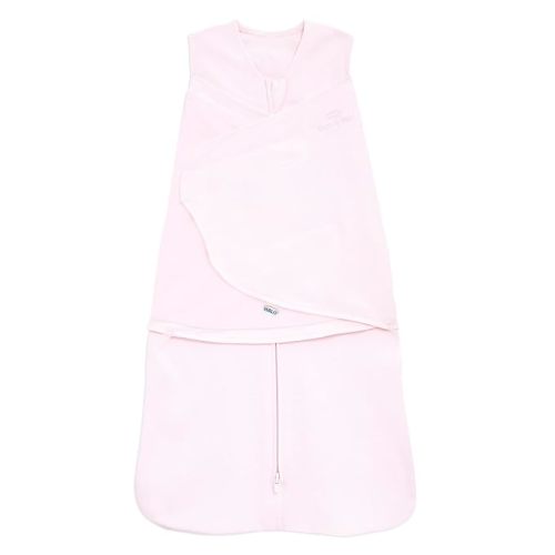 HALO 100% Cotton Sleepsack Swaddle, 3-Way Adjustable Wearable Blanket, TOG 1.5, Midnight Moons Pink, Small, 3-6 Months