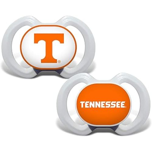 BabyFanatic Pacifier 2-Pack - NCAA Tennessee Volunteers - Officially Licensed League Gear