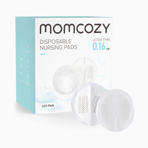Momcozy Ultra-Thin Disposable Nursing Pads - White, 120