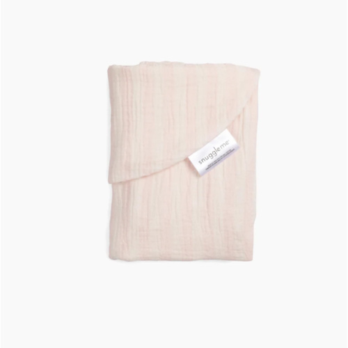 Infant Lounger Muslin Cover | Petal Stripe