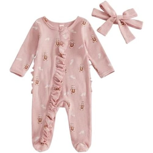 Halloween Baby Boy Girl Outfit Pumpkin Long Sleeve Onesie Romper Jumpsuit Halloween Clothes Girl Boy
