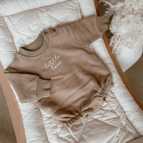 'Little Love' Long Sleeve Bubble Romper