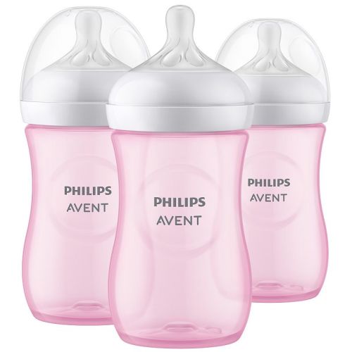 Philips Avent 9-oz. Natural Newborn Baby Bottle With Natural Response Nipple 3-Pack