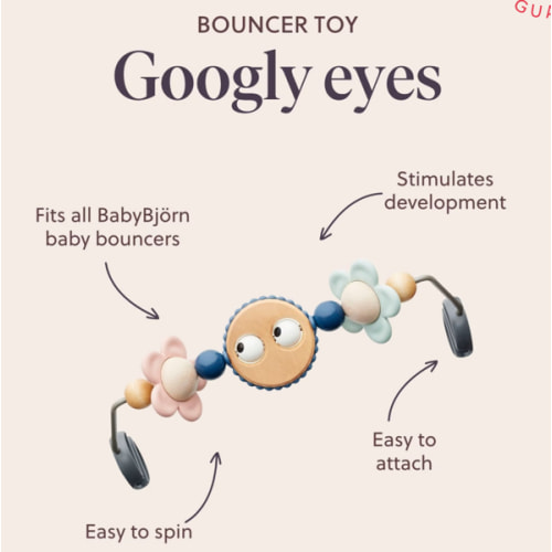 BabyBjörn Toy for Bouncer – Googly eyes