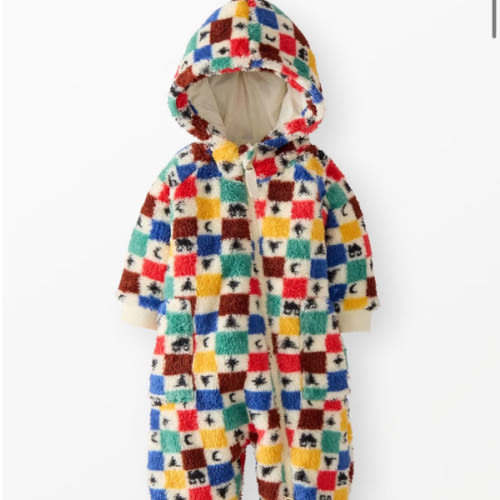 Baby Holiday Marshmallow Fleece Romper | Hanna Andersson