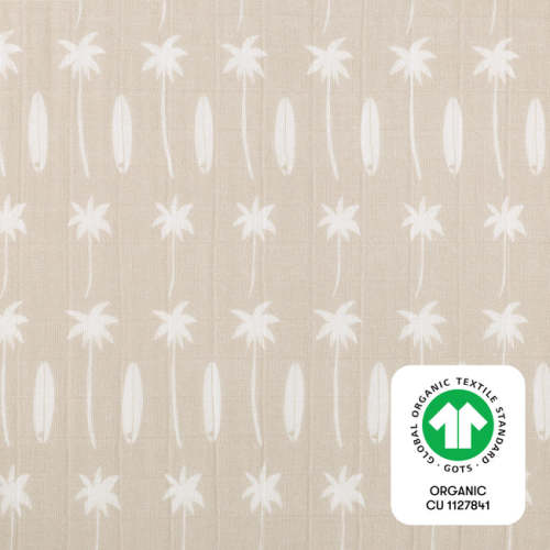 Babyletto Crib Sheet in GOTS Certified Organic Muslin Cotton