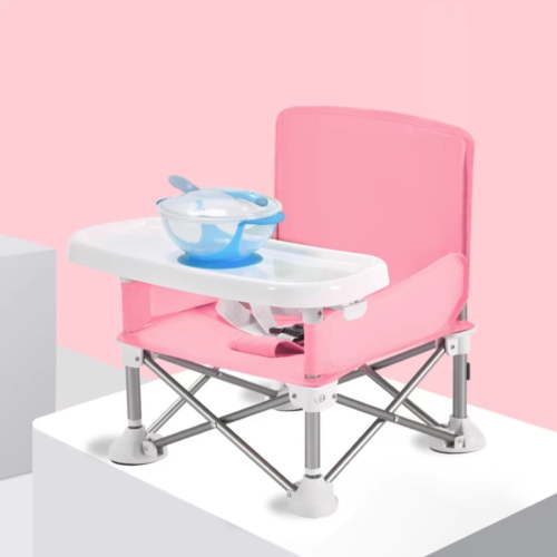 Clearance!Giyblacko Baby Camping Chair Folding Camping High Chair For Baby Portable Travel Booster Seat With Food Tray & Straps Baby Beach Travel Chair For Toddlers 3 36 Months