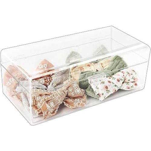 JessLab Hair Accessories Organizer for Girls Bows, Hair Clip, 1 Compartment
