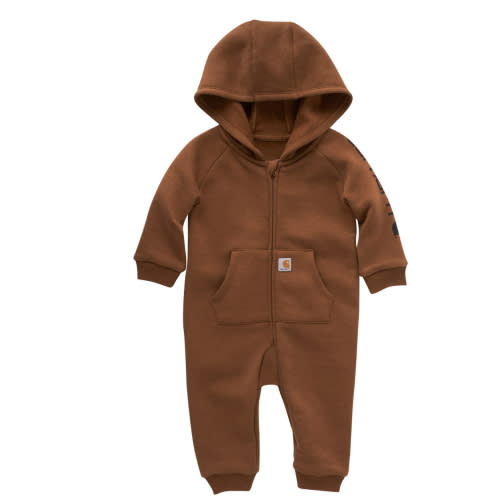 Carhartt Infant Boys' Fleece Zip Front Long Sleeve Coverall