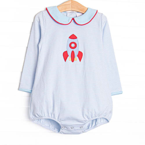 Outer Space Adventure Applique Bubble, Blue – Stitchy Fish
