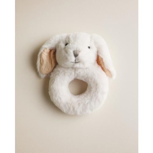 RABBIT BABY RATTLE PLUSH TOY
