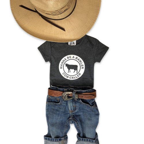 Bawler, Cow Caller Onesie – Cowkid Clothing Company