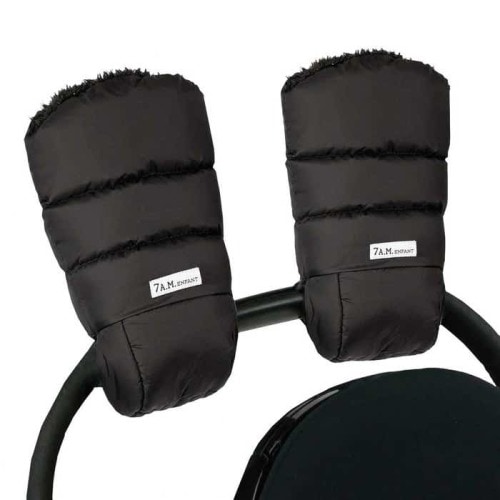 WarmMuffs 212 (Black Plush)