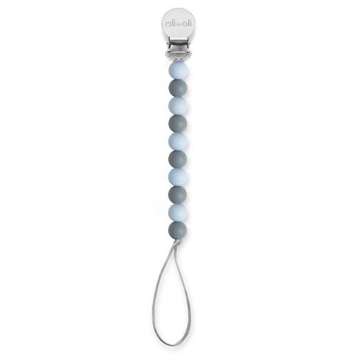 Ali+Oli Pacifier Clip (Thin Iron)