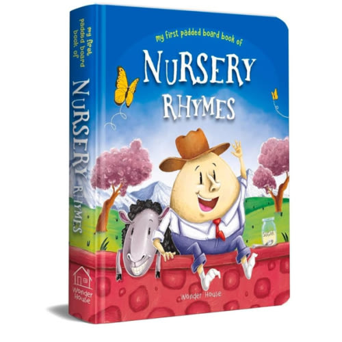 Nursery Rhymes Board Book: Illustrated Classic Nursery Rhymes (My First Book series)