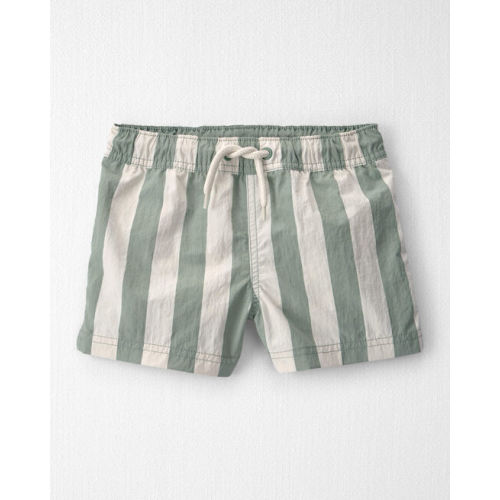 Toddler Boy Recycled Swim Trunks in Stripes - Little Planet | Carter's