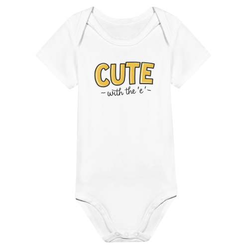 Cute with the E - Onesie – ElderEmo.com